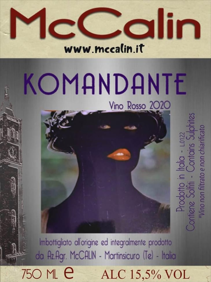 Komandante - Azienda Agricola McCalin - federico-nardi 