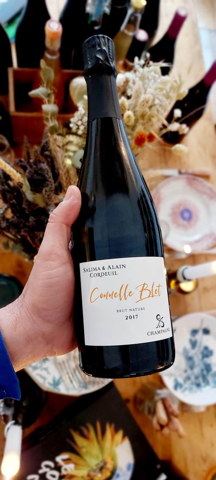 Commelle blet - Brut Nature - Domaine Salima et Alain Cordeuil - salima-alain-cordeuil 