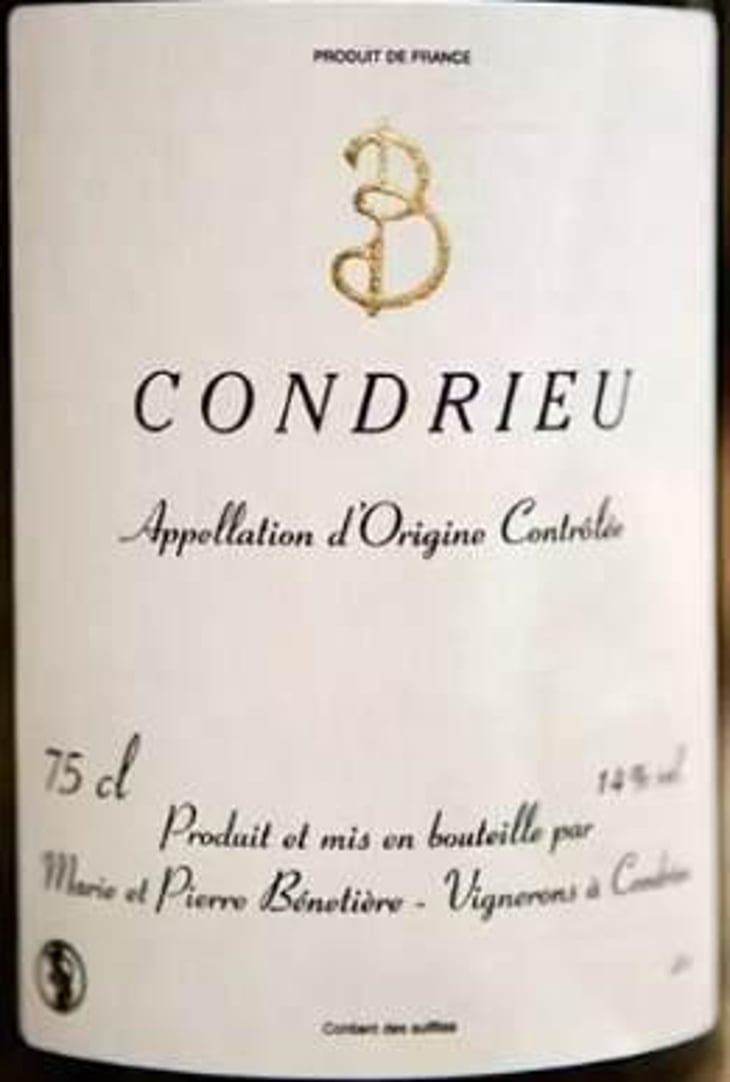 Condrieu - Pierre Benetière - marie-pierre-benetiere 