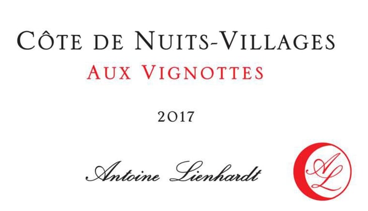 Côte de Nuits-Villages " Aux Vignottes" (2017 label)) - Antoine Lienhardt - antoine-lienhardt 