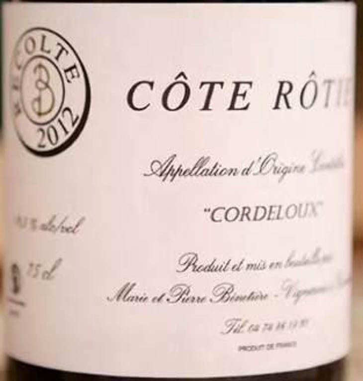 Côte-Rôtie "Cordeloux" - Pierre Benetière - marie-pierre-benetiere 