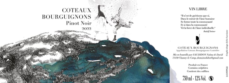 Coteaux Bourguignons Pinot Noir - Domaine Didon - naima-david-didon 