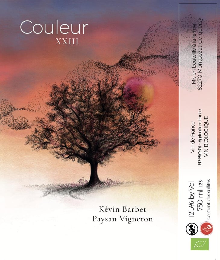 Couleur (new label) - Kévin Barbet paysan vigneron - kevin-barbet 