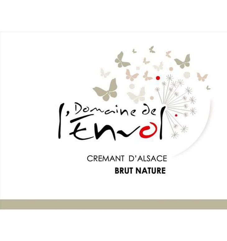 Crémant Brut Nature - Domaine De L’envol - bernard-manuela-daniel-raphael-catherine-hirsinger -2019