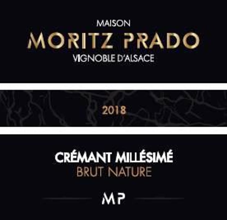Crémant Millésimé – Brut Nature - Maison Moritz Prado - ghislain-moritz-angela-prado 