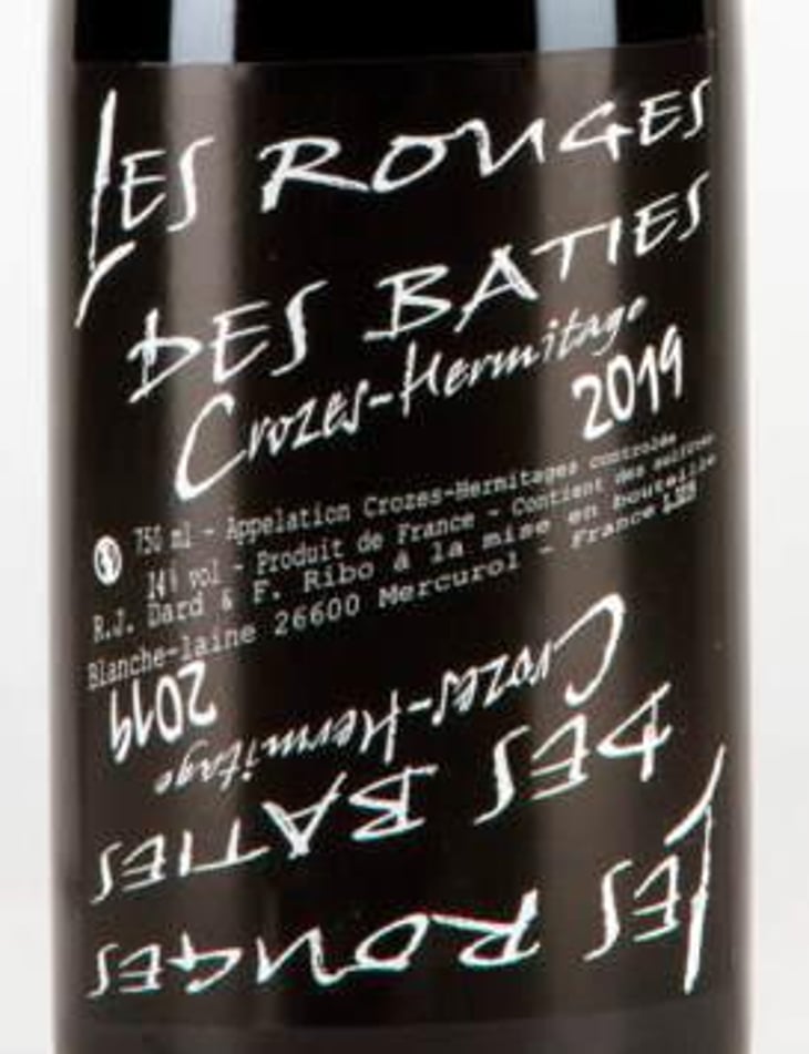 Crozes-Hermitage - "Les Bâties" - Rouge - Dard & Ribo - rene-jean-dard-francois-ribo 