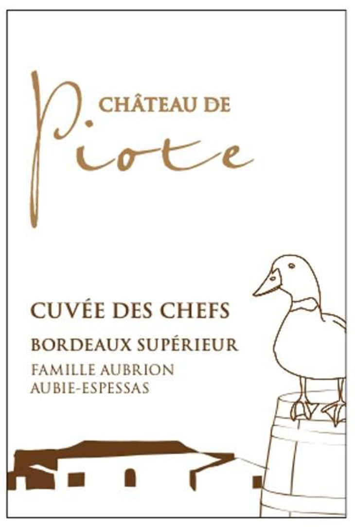 Cuvée des Chefs - Château De Piote - virginie-aubrion 