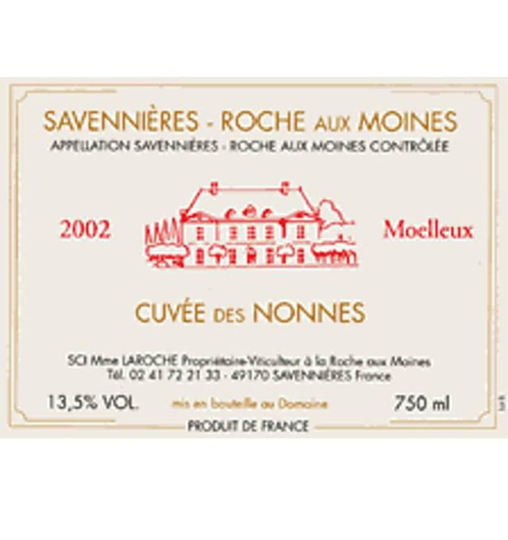 Cuvée des Nonnes (Moelleux) - Domaine aux Moines - monique-tessa-laroche -2019