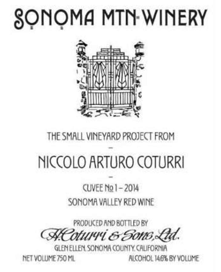 Cuvée No.1 - Sonoma Mtn Winery - nic-coturri-dan-marioni 
