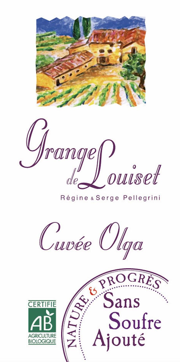 Cuvée Olga - Grange de Louiset - regine-serge-pellegrini -2019