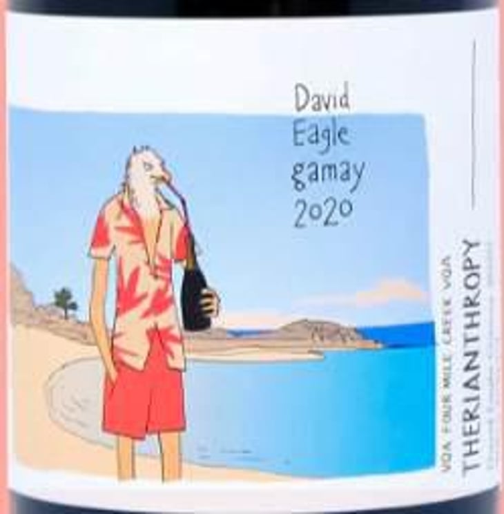 David Eagle Gamay - Therianthropy Wines - david-eiberg 