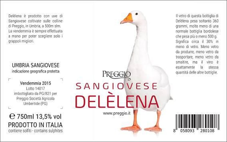 Sangiovese Delèlena - Azienda Agricola il Preggio - bruno-ed-elena-piarulli 
