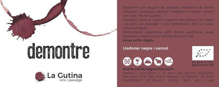 Demontre - Celler La Gutina - barbara-magugliani-joan-carles-torres 