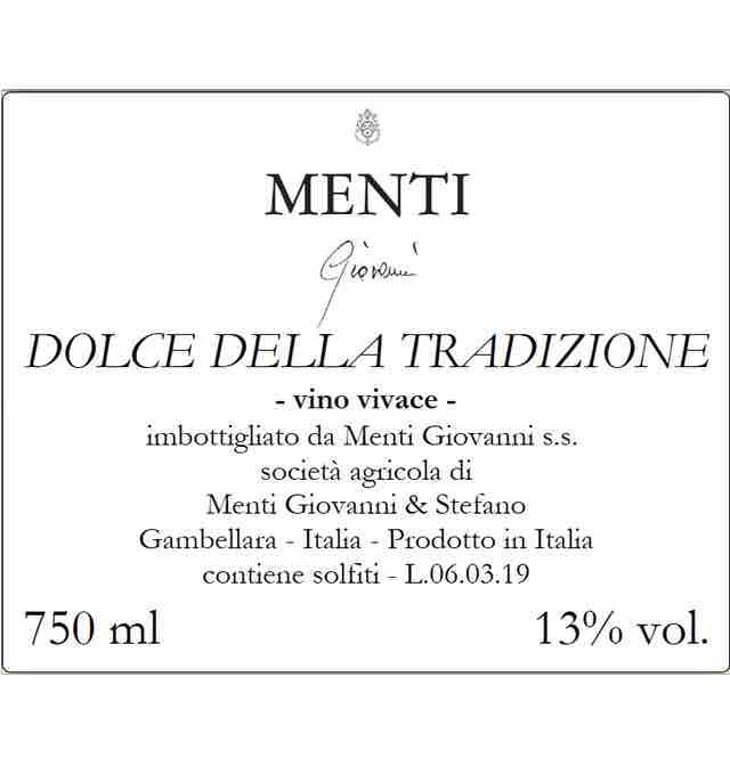 Dolce Della Tradizione - Azienda Agricola Giovanni Menti - stefano-menti -2019