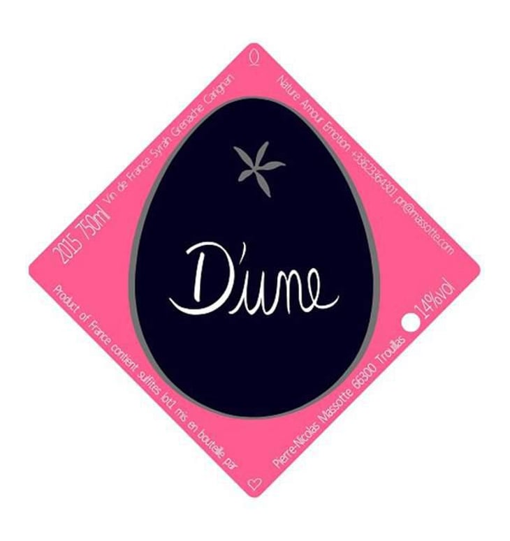 D'Une Blanc - Clos Massotte - pierre-nicolas-massotte 