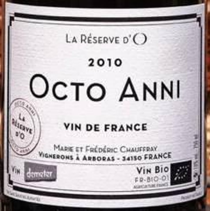 Octo Anni - Domaine de La Réserve d'O - marie-frederic-chauffray 