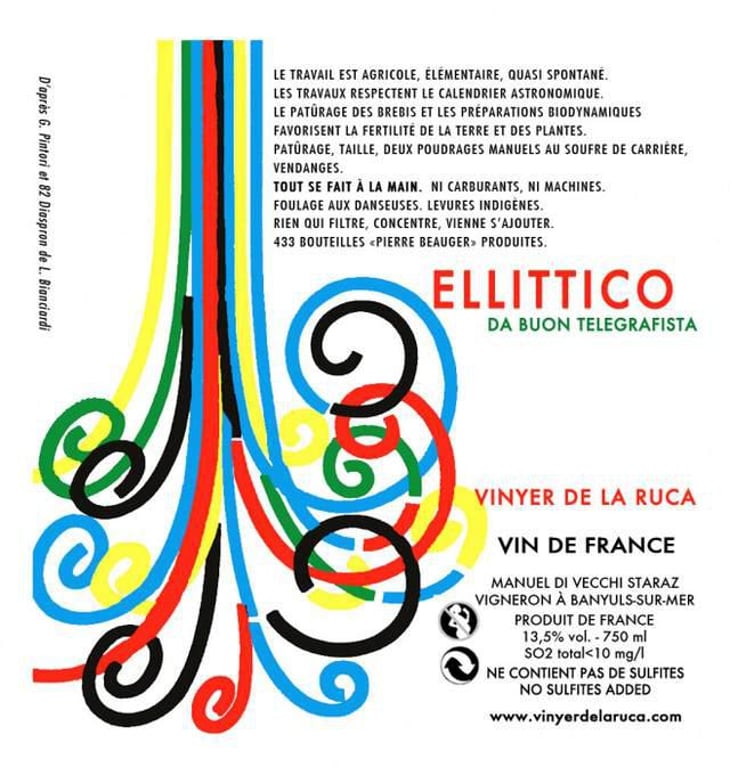 Ellittico - Vinyer de la Ruca - manuel-di-vecchi-staraz 