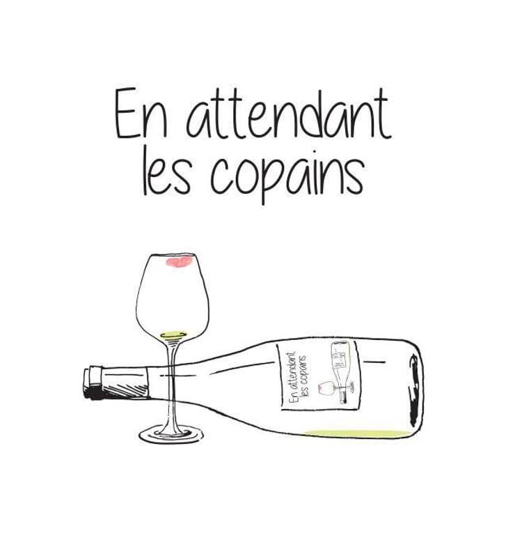 En Attendant les Copains (blanc) - Domaine du Petit Oratoire - lori-haon 