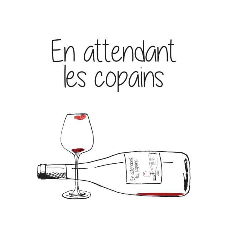 En attendant les copains (rouge) - Domaine du Petit Oratoire - lori-haon 