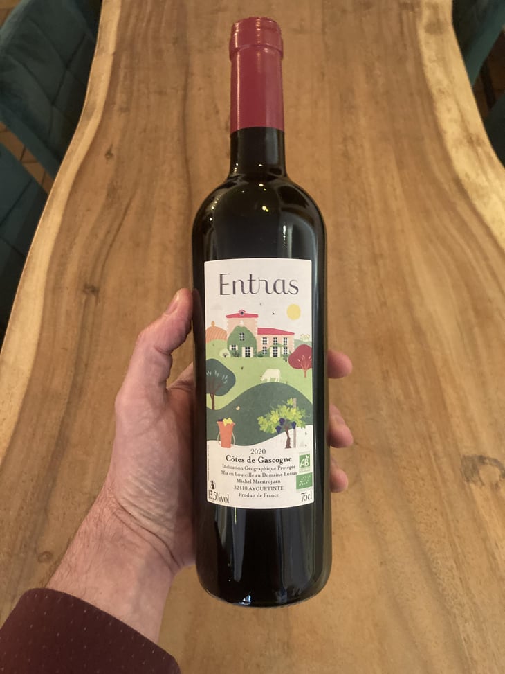 Entras rouge - Domaine Entras - michel-maestrojuan -2020