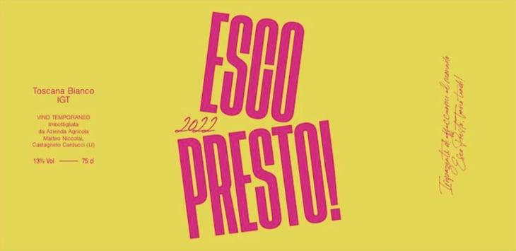 Esco Presto Bianco - Azienda Agricola Matteo Niccolai - matteo-niccolai 