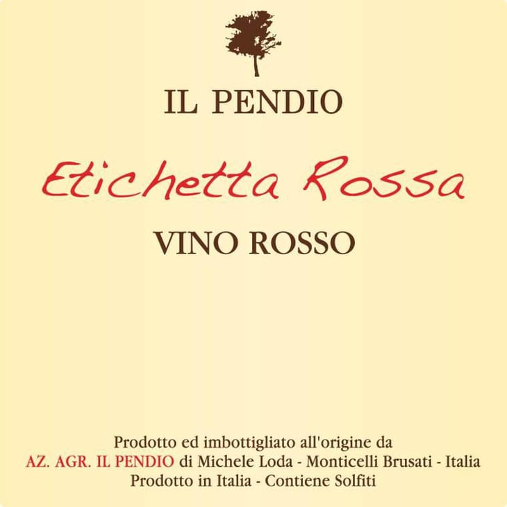 Etichetta Rossa - Il Pendio - michele-loda 