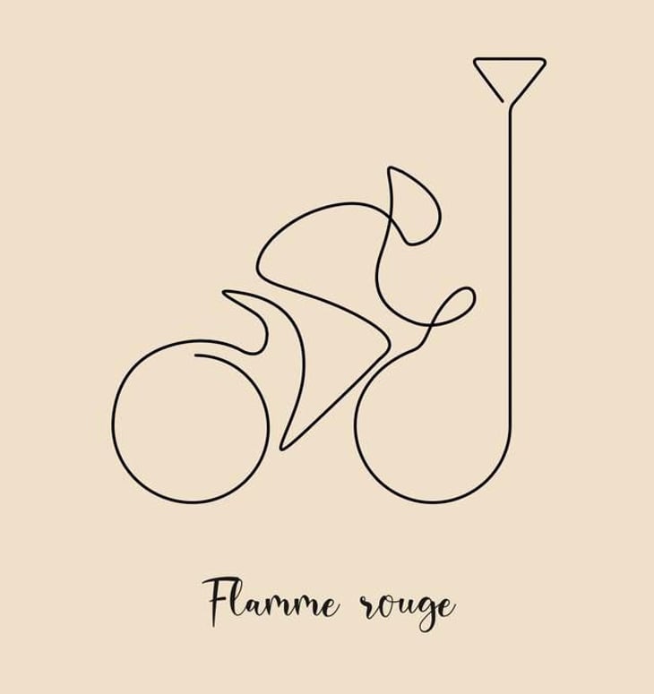 Flamme rouge - Axel Domont - axel-domont 