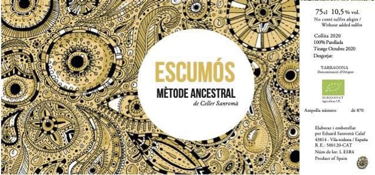 Escumos Mètode Ancestral - Celler Sanromà - eduard-sanroma 