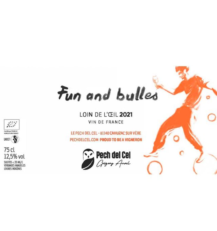 Fun and bulles - Domaine Du Pech Del Cel - laure-et-gregory-aurel 