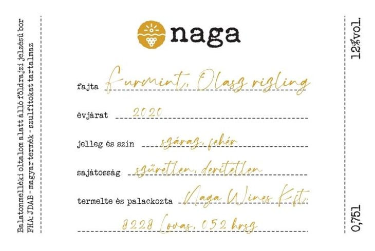 Furmint Olasz Rizling - Naga Wines - antal-lepold-and-bianka-borbely-closed 