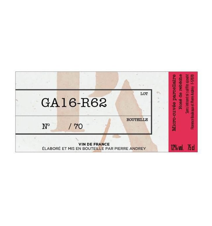 GA16-R62 - Domaine Pierre Andrey - NO VISIT - pierre-andrey-florence-bouleaux-no-visit 