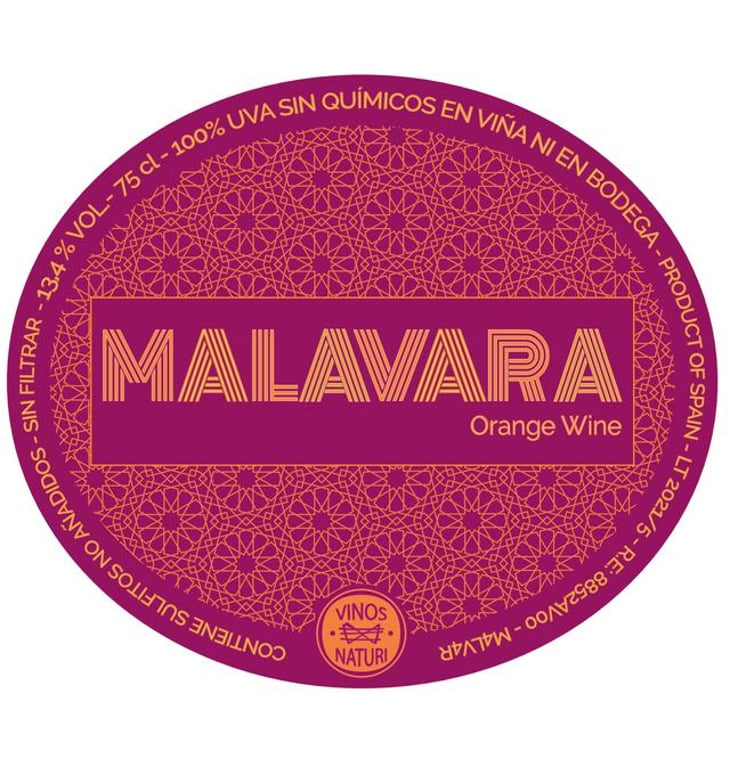 Malavara Orange - Vinos Naturi - raul-calle-y-laura-pinas 