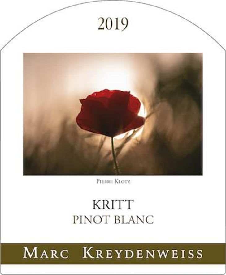 Kritt Pinot Blanc (Pierre Klotz Label) - Marc Kreydenweiss (Andlau) - antoine-kreydenweiss 