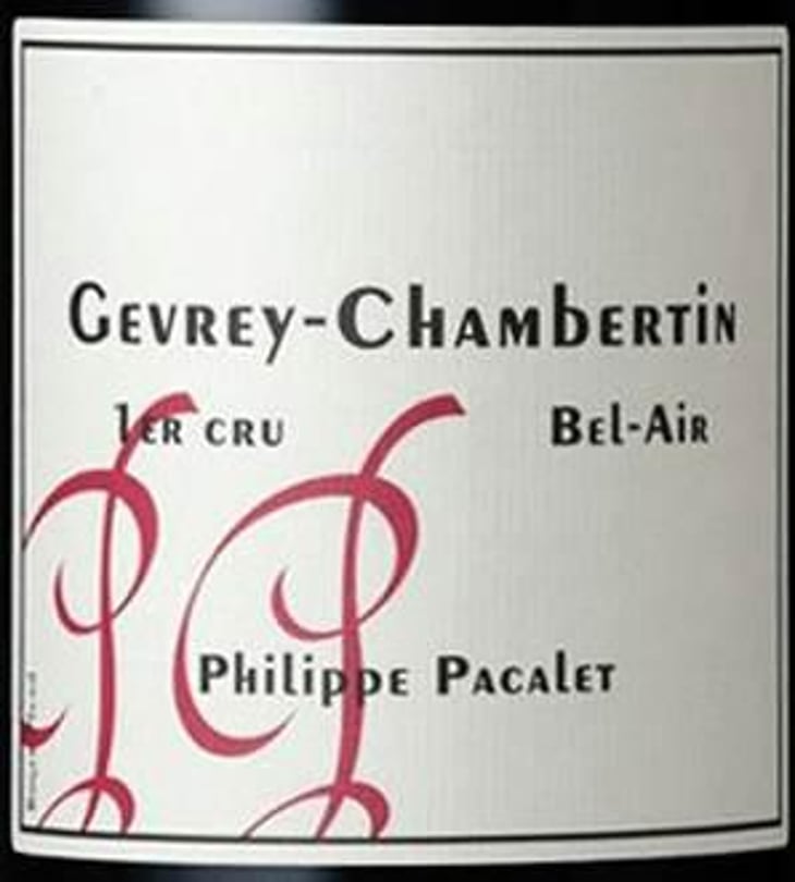 Gevrey-Chambertin 1er Cru "Bel-Air" - Philippe Pacalet - monica-et-philippe-pacalet 