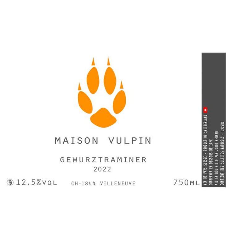 Gewurztraminer - Maison Vulpin - jordi-renard 