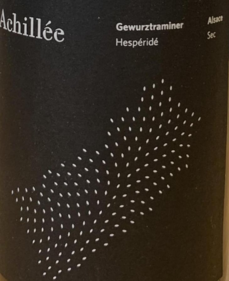 Gewurztraminer Héspéridé - Domaine Achillée - jean-pierre-dietrich 