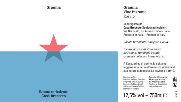 Granma Rosato Turbolento - Casa Brecceto - casa-brecceto 