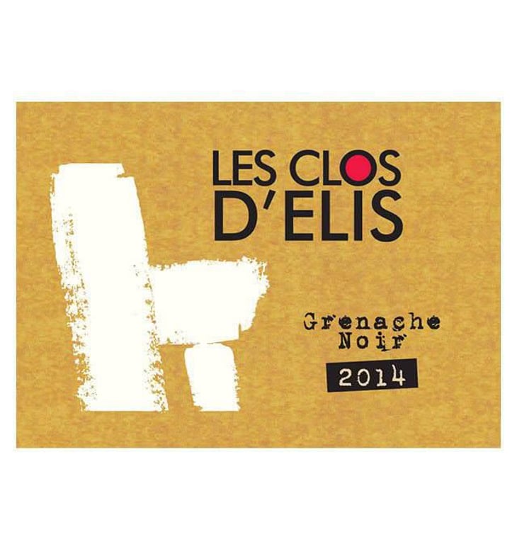 Grenache Noir 2014 - Les Clos d'Elis - elisabeth-jacquier 