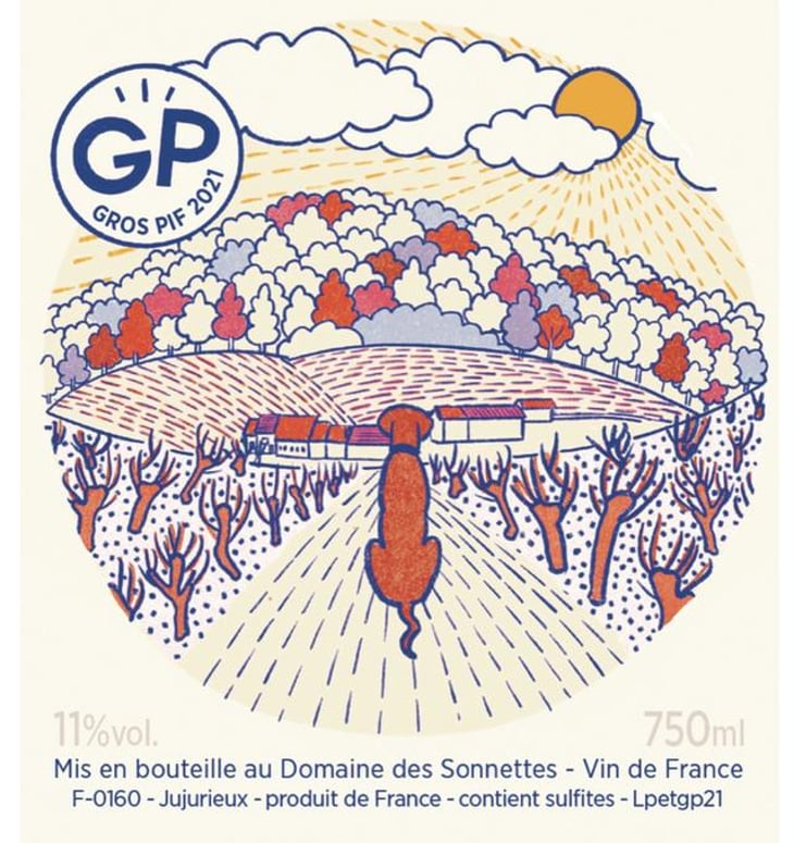 Gros Pif - Domaine des Sonnettes - Sonshine Vins - edouard-gouyette-lisanne-van-son -2021