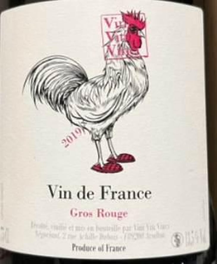 Gros Rouge - VDF - Vini Viti Vinci - nicolas-vauthier-kikro 