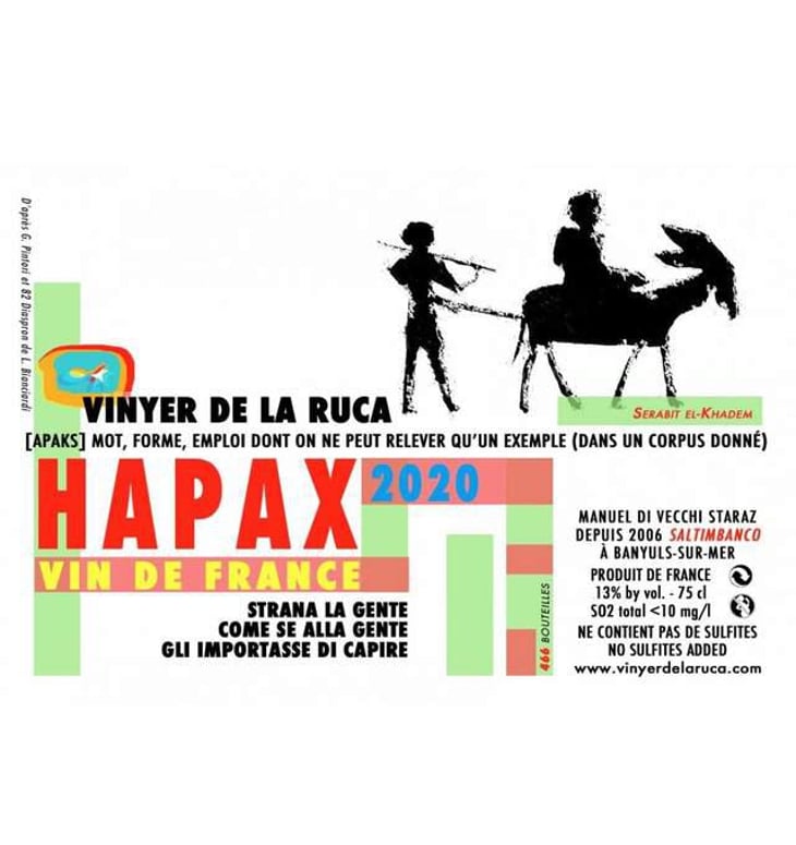 Hapax - Vinyer de la Ruca - manuel-di-vecchi-staraz 