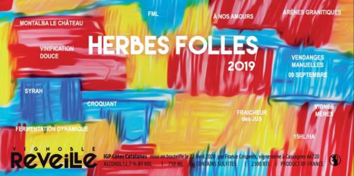 Herbes Folles - Vignoble Réveille - france-crispeels 