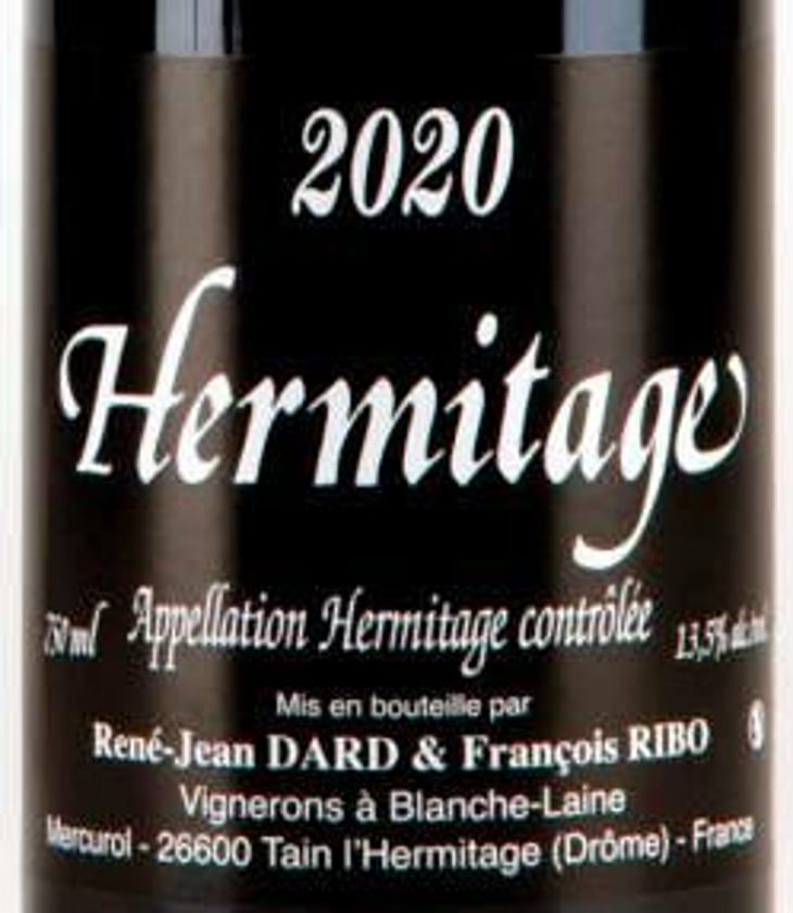 Hermitage - Blanc - Dard & Ribo - rene-jean-dard-francois-ribo 