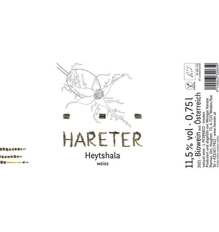 Heytshala weiss - Weingut Hareter Thomas - claudia-thomas-hareter -2020