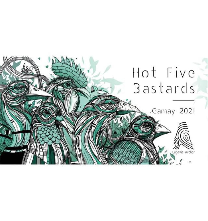 Hot Five Bastards 2021 - Domaine Ludovic Archer - ludovic-archer 