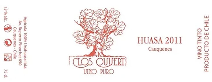 Clos Ouvert Huasa - Agricola Luyt - louis-antoine-luyt 