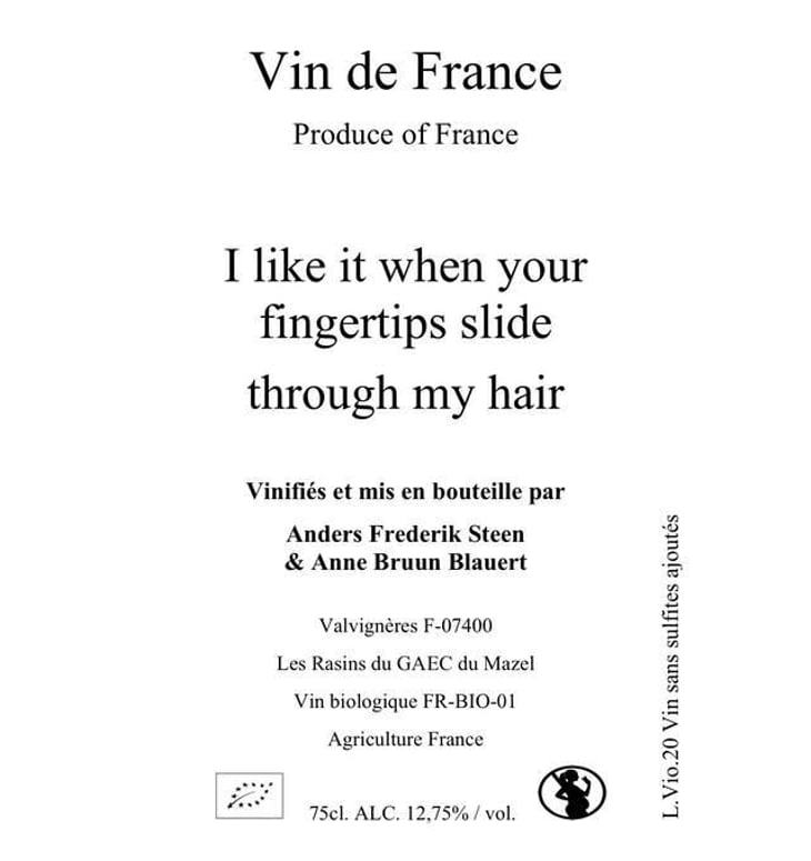 I like it when your fingertips slide through my hair - Anders Frederik Steen & Anne Bruun Blauert - anders-frederik-steen-anne-bruun-blauert -2020