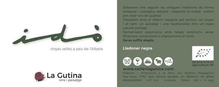 Idò - Celler La Gutina - barbara-magugliani-joan-carles-torres 