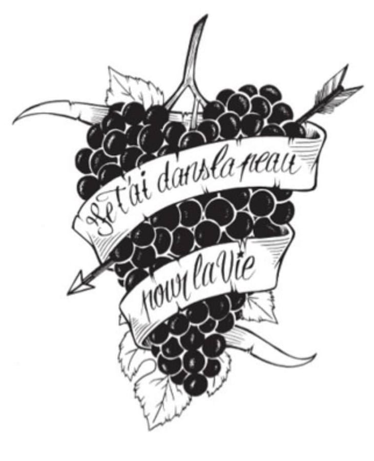 Je t'ai Dans La Peau Pour La Vie - Vignobles Despagne-Rapin - nicolas-despagne 