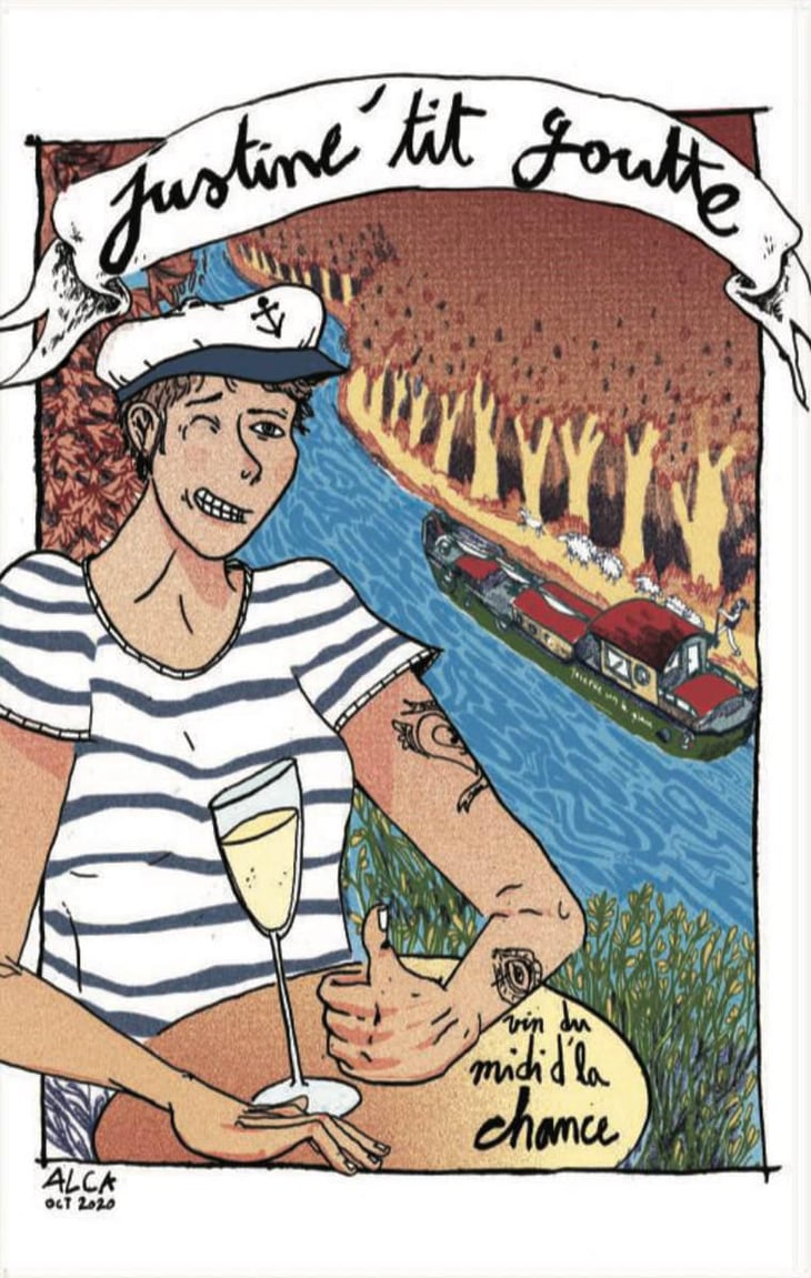 Justine'tit Goutte - Domaine De Gabelas - mathieu-bartholin 